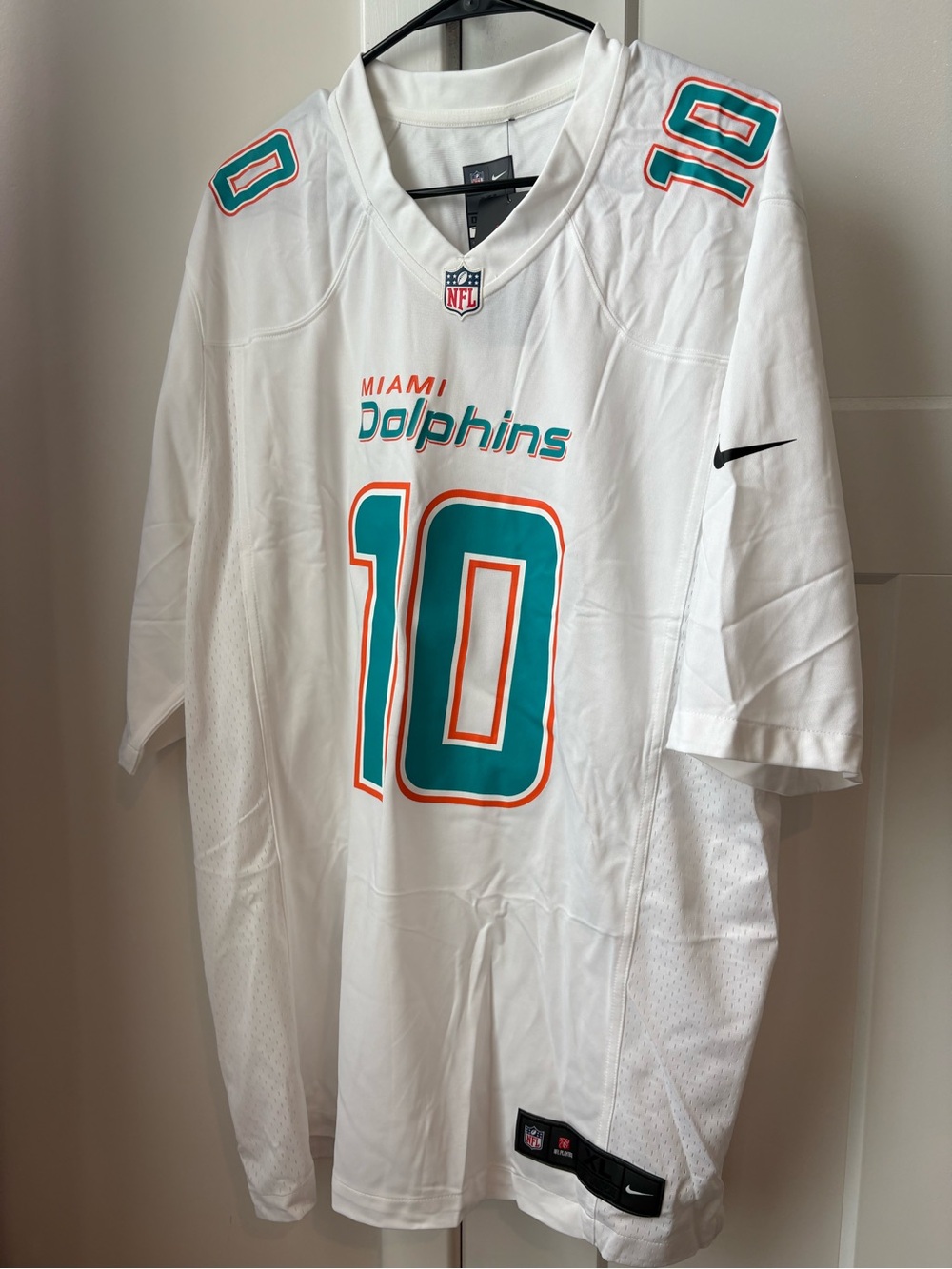 NFL Nike White Jersey Hill Miami Dolphin’s Soze XL